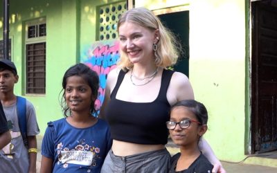 The Dharavi Dream Project hosted a workshop featuring Astrid Smeplass